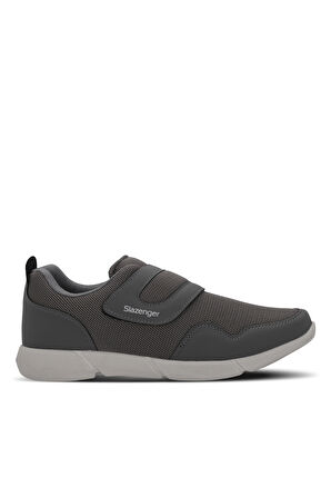 Slazenger ACA I Büyük Beden Erkek Sneaker Ayakkabı Koyu Gri