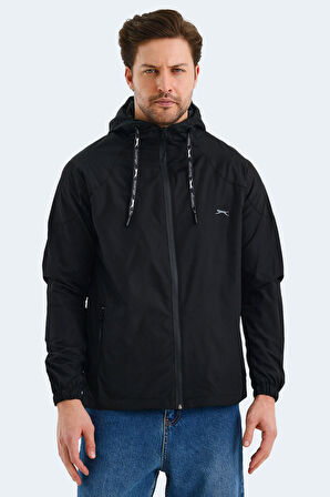 Slazenger NICHOL KTN Erkek Yağmurluk Siyah