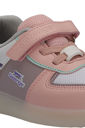 Slazenger PERLE Kız Çocuk Sneaker Ayakkabı Beyaz / Pembe