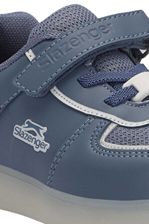 Slazenger PERLE Çocuk Cırt Cırtlı Mavi Sneaker