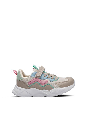 Slazenger PESO I Kız Çocuk Sneaker Ayakkabı Bej