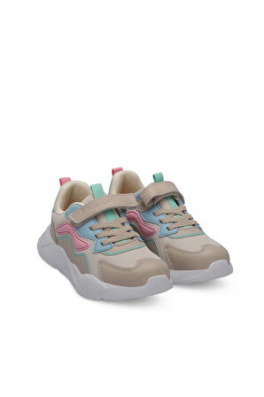 Slazenger PESO I Kız Çocuk Sneaker Ayakkabı Bej
