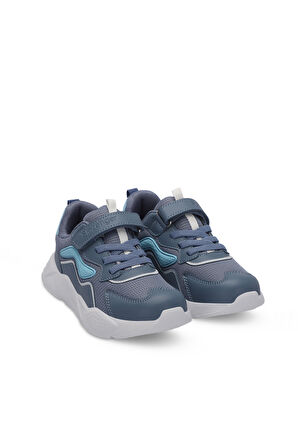 Slazenger PESO I Erkek Çocuk Sneaker Ayakkabı Mavi