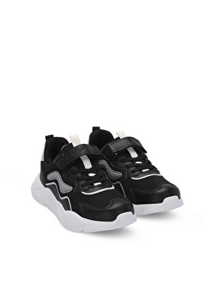 Slazenger PESO I Erkek Çocuk Sneaker Ayakkabı Siyah