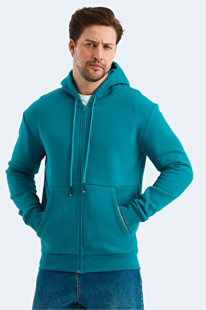 Slazenger VONDA Erkek Sweatshirt Petrol