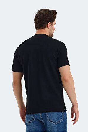 Slazenger BREEZE Erkek  Siyah Tişört