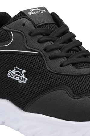 Slazenger ELON I Kadın  Siyah / Beyaz Koşu & Yürüyüş Spor Ayakkabısı