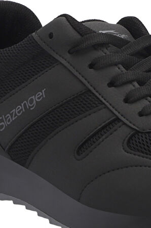 Slazenger ESTER I Erkek Sneaker Ayakkabı Siyah / Siyah