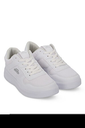 Slazenger ELIORA I Büyük Beden Erkek Sneaker Ayakkabı Beyaz