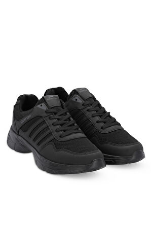 Slazenger ELERT I Erkek Sneaker Ayakkabı Siyah / Siyah