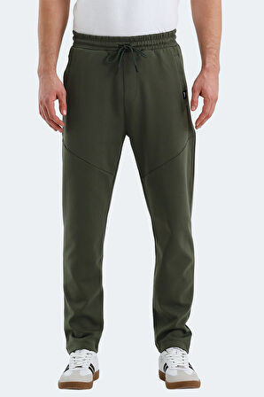 Slazenger VASHTI Erkek Cepli Haki Eşofman Altı