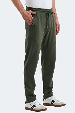 Slazenger VASHTI Erkek Cepli Haki Eşofman Altı