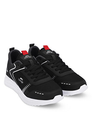 Slazenger GUMMY I Erkek Sneaker Ayakkabı Siyah / Beyaz