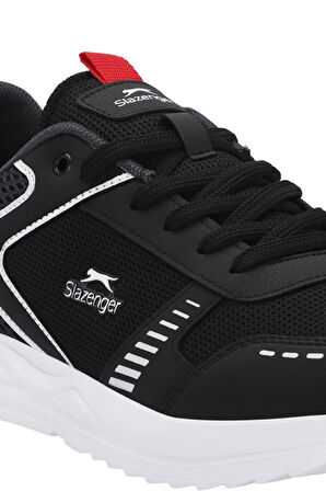 Slazenger GUMMY I Erkek Sneaker Ayakkabı Siyah / Beyaz