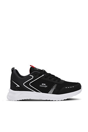 Slazenger GUMMY I Kadın Sneaker Ayakkabı Siyah / Beyaz