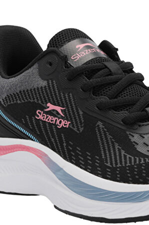 Slazenger WETFORD Kadın  Siyah / Koyu Gri Koşu & Yürüyüş Spor Ayakkabısı
