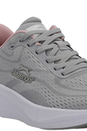 Slazenger WISE Kadın  Gri / Pembe Koşu & Yürüyüş Spor Ayakkabısı