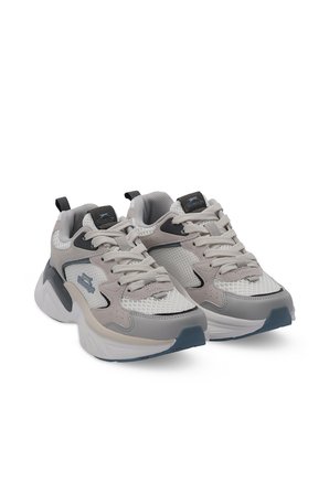 Slazenger WIND Kadın  Beyaz / Gri Koşu & Yürüyüş Spor Ayakkabısı