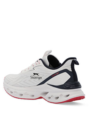 Slazenger WILLOW Erkek Sneaker Ayakkabı Beyaz / Lacivert / Kırmızı