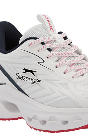 Slazenger WILLOW Erkek Sneaker Ayakkabı Beyaz / Lacivert / Kırmızı