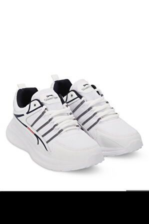 Slazenger MACELLAN Erkek  Beyaz / Lacivert Koşu & Yürüyüş Spor Ayakkabısı