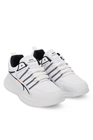 Slazenger MACELLAN Erkek Sneaker Ayakkabı Beyaz / Lacivert