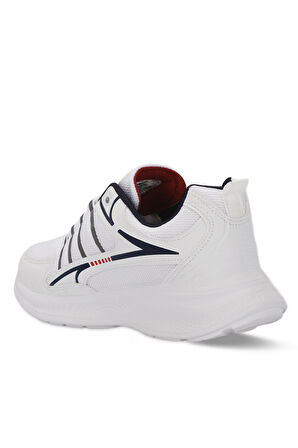 Slazenger MACELLAN Erkek Sneaker Ayakkabı Beyaz / Lacivert