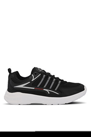 Slazenger MACELLAN Erkek Sneaker Ayakkabı Siyah / Beyaz