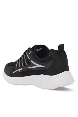 Slazenger MACELLAN Erkek Sneaker Ayakkabı Siyah / Beyaz