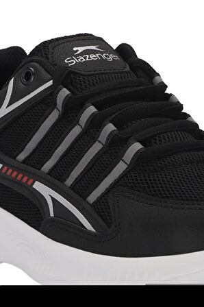 Slazenger MACELLAN Erkek Sneaker Ayakkabı Siyah / Beyaz