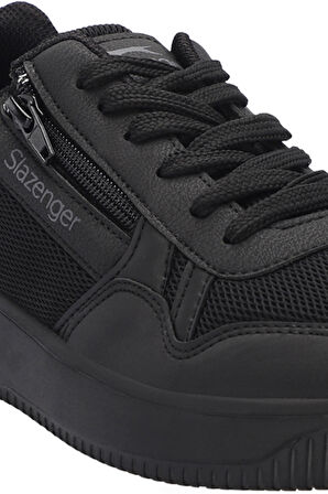 Slazenger MAJORITY I Erkek  Siyah / Siyah Günlük Spor Ayakkabısı