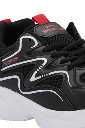 Slazenger MULTI I Erkek  Siyah / Beyaz Koşu & Yürüyüş Spor Ayakkabısı