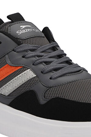 Slazenger MEGA I Erkek Sneaker Ayakkabı Füme / Turuncu