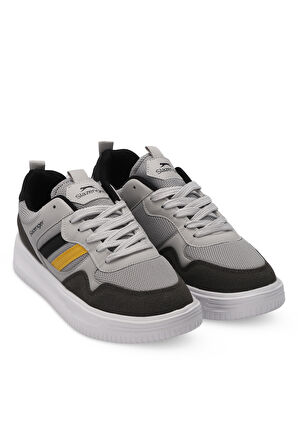 Slazenger MEGA I Erkek Sneaker Ayakkabı Gri / Sarı