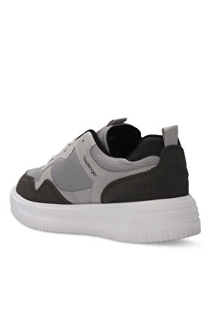 Slazenger MEGA I Erkek Sneaker Ayakkabı Gri / Sarı