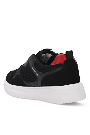 Slazenger MEGA I Erkek Sneaker Ayakkabı Siyah / Beyaz