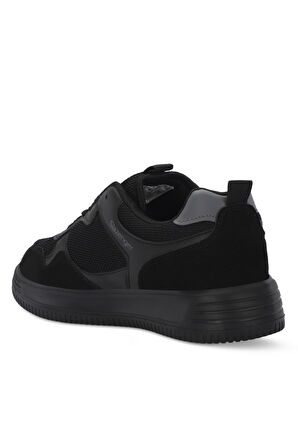 Slazenger MEGA I Erkek  Siyah / Siyah Günlük Spor Ayakkabısı