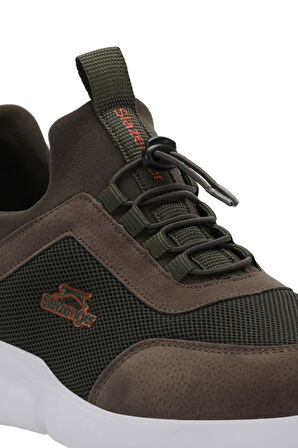 Slazenger OBINA I Erkek  Haki Günlük Spor Ayakkabısı