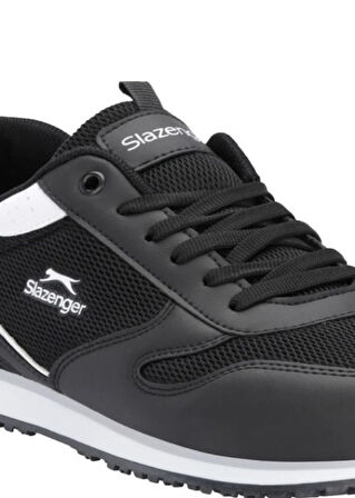 Slazenger Invıcıble Erkek Sneaker Spor Ayakkabı - Slazenger - Siyah - ST00149-Siyah-40