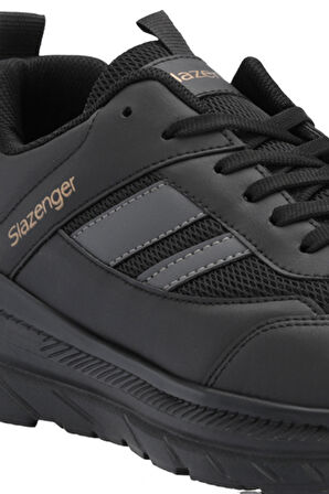 Slazenger ITUAN Erkek  Siyah / Siyah Koşu & Yürüyüş Spor Ayakkabısı