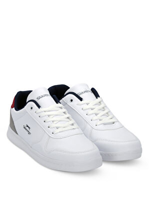 Slazenger IGNAC I Erkek Sneaker Ayakkabı Beyaz / Lacivert