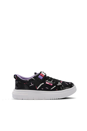 Slazenger NUMANCIA Kız Çocuk Sneaker Ayakkabı Siyah / Mor