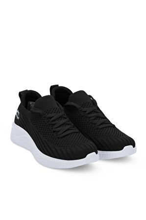 Slazenger ALBORG Kadın Sneaker Ayakkabı Siyah / Beyaz
