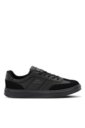 Slazenger MARTIN Erkek Sneaker Ayakkabı Siyah / Koyu Gri