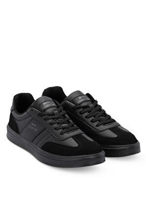 Slazenger MARTIN Erkek Sneaker Ayakkabı Siyah / Koyu Gri