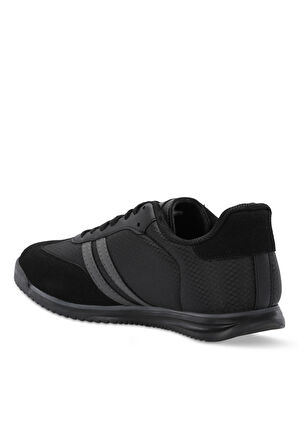 Slazenger MAKER I Erkek  Siyah / Siyah Günlük Spor Ayakkabısı