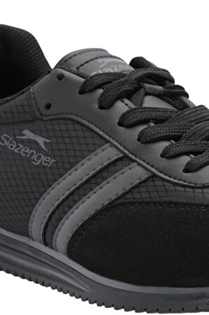 Slazenger MAKER I Erkek  Siyah / Siyah Günlük Spor Ayakkabısı
