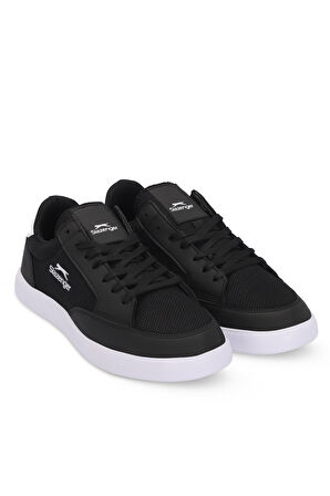Slazenger FIDEL I Erkek Sneaker Ayakkabı Siyah / Beyaz
