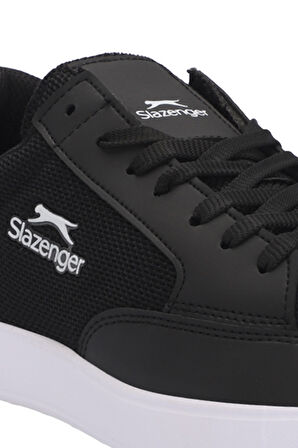 Slazenger FIDEL I Erkek Sneaker Ayakkabı Siyah / Beyaz