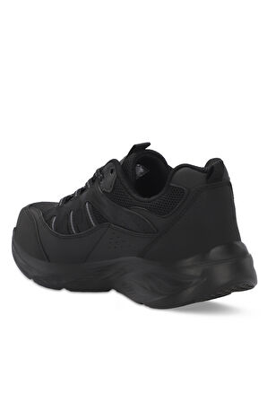 Slazenger GOAL Erkek  Siyah / Siyah Koşu & Yürüyüş Spor Ayakkabısı